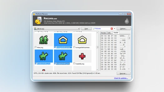 Recuva for PC